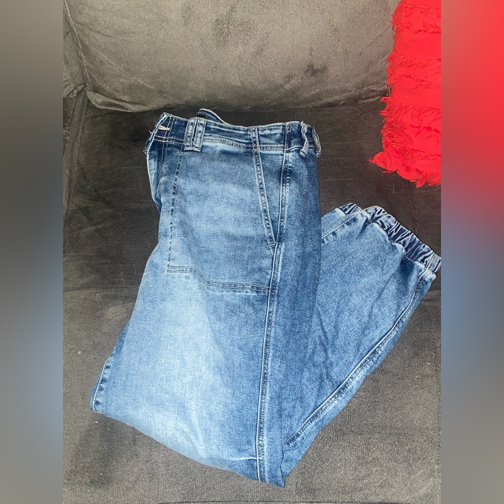 TORRID | Women’s Plus/Curve | Size 14R | Stretchy Blue Denim Jogger Pants